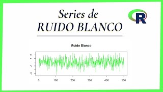 ¿Qué es el RUIDO BLANCO  Econometría en R [upl. by Pellet]