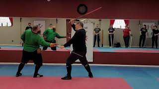 Bolognese Fencing  the OneHanded Sword Anonimo Bolognese play no 262 [upl. by Tremain]