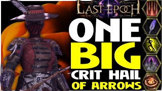 Last Epoch Crit Hail Of Arrows Marksman Build Guide  Road to 10 [upl. by Tcideneb287]