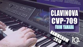 Playing the Yamaha Clavinova CVP709 with Piano Room [upl. by Ahsinad173]