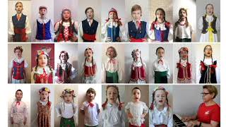 ZPiT Ziemia Bydgoska  Koło mego ogródeczka virtualchoir [upl. by Fredrika]