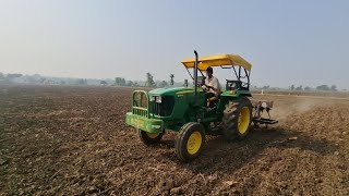 Hi 1650 sowing shri ram super 303 wheat seed ।John deer 5050D solanki rau seed drill। [upl. by Lars139]