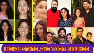 Bollywood stars and South indian stars and their real life siblings real life sisters and brothers [upl. by Colwin]