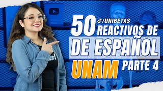 50 Reactivos de Español resueltos Paso a Paso para tu examen UNAM parte 4 [upl. by Antonin6]