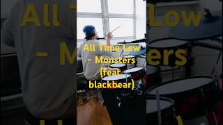 All Time Low  Monsters feat blackbear Alesis Strike Pro SE drumcovercommunity [upl. by Anoet915]