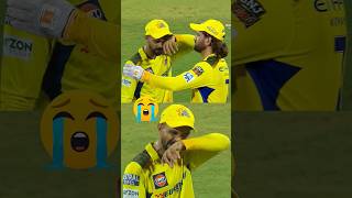 MS Dhoni Hugs for crying Ruturaj Gaikwad after CSK loss against GT shorts viralshorts [upl. by Eed]