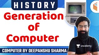 Computer Generation  Development of Computer by Deepanshu Sharma [upl. by Draillih441]