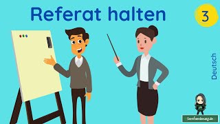 Perfekte Referate  Teil 3 ✅ Referat halten [upl. by Nuawed]