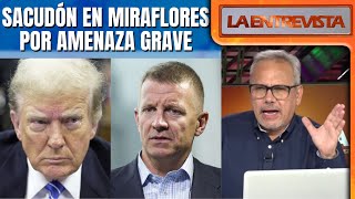 ERIK PRINCE LES PUSO DÍA DE SALIDA  LaEntrevista  evtv  110624 16 [upl. by Leblanc333]