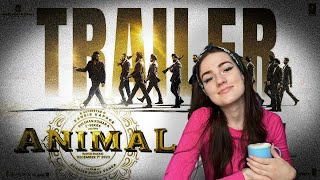 Russian Girl Reacts  ANIMAL Trailer Reaction  Ranbir Kapoor  Rashmika M Anil K Bobby D [upl. by Strait423]