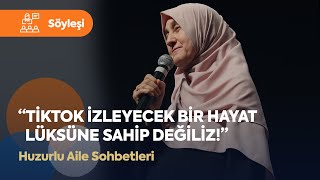 Huzurlu Aile Sohbetleri  Saliha Erdim [upl. by Delgado]