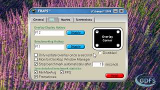 Fraps Tutorial and Tips [upl. by Landes]