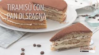 Tiramisù con pan di Spagna  Tiramisuit [upl. by Lankton]