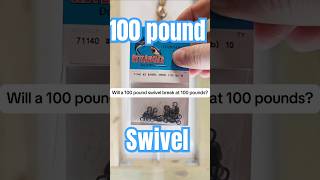 3 100lb swivel winch test 💪 inshorefishing catfishfishing offshorefishing fishing [upl. by Eerolam]