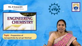 Preparation of nanoparticles by sol gel Method by Ms B Sravanthi [upl. by Annaul]