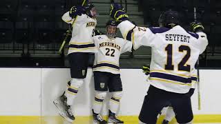 Merrimack College Mens Hockey Intro 20212022 [upl. by Kcuhc]