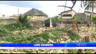 LAND GRABBING Family Members Of Late Engineer Uwagboe Beg Relevant Authorities To Come To Their Aid [upl. by Gough963]