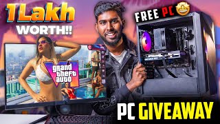 ₹100000 Lakh Worth PC Giveaway 🔥  1 Lakh PC For Soldier 🪖  FREE PC 🤩 [upl. by Idonah]