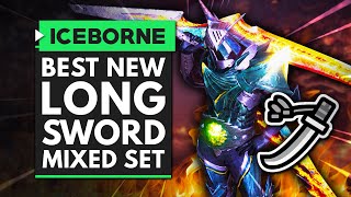 MHW Iceborne  Chasing the Meta  New BEST Long Sword Set  Raging Brachy POWER [upl. by Enomad]