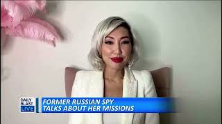 Aliia Roza gives an interview to the “Daily Blast Live” about her life being a spy [upl. by Geoff]