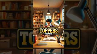 5 secret things on toppers study desk 😮 toppers tipquotstudy tipsstudymotivationstudyhacks100k [upl. by Terris269]