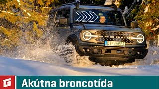 FORD BRONCO Badlands 27 V6 EcoBoost e4WD  TEST  Garážtv  Šulko [upl. by Gordan]