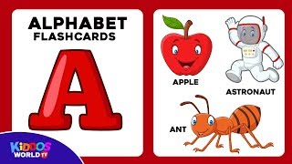 Alphabet Letters and Words for toddlers  Learning The ABC [upl. by Nael99]