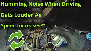 Noise Gets Louder When Going Faster  Found amp Fixed [upl. by Anahsor]