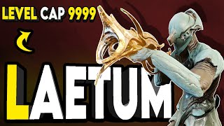 Overpowered LAETUM Build To Destroy level 9999 Steel Path Warframe [upl. by Dyrrej]