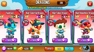 I got every YOUTUBER DRAGONS in Dragon City 2023 😍 [upl. by Nitsreik]