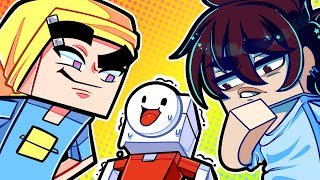 Theodd1sout impostor  Idiots Play Minecraft [upl. by Enyad]