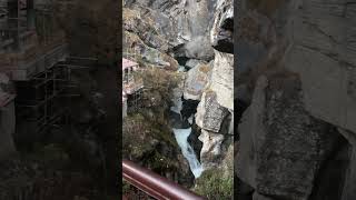 Sarswati river mana trending shorts viralvideo uttarakhand sarswati mana travel river love [upl. by Thomasine984]