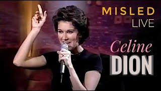 CELINE DION 🎤 Misled 💃🏼 Live on The Tonight Show 1994 [upl. by Xonel]