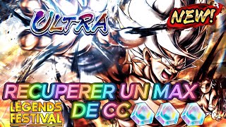 LE LEGENDS FESTIVAL ARRIVE  COMMENT BIEN SE PREPARER ET FARMER UN MAX DE CC  DRAGON BALL LEGENDS [upl. by Yromem]