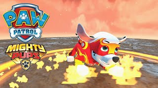 Paw Patrol Mighty Pups Save Adventure Bay Part 6 Save Mandy [upl. by Eanom]