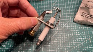 Burnham ES2 gas boiler flame sensor igniter location and access [upl. by Ataliah944]