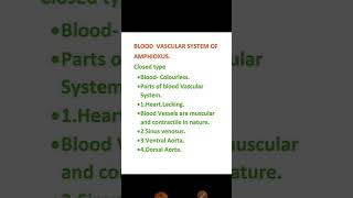 Blood Vascular System of Amphioxus DrSusheela GhoshAssociate Professor [upl. by Terryn]