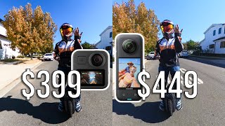 Insta360 X3 VS GoPro MAX Side By Side NO CONTEST [upl. by Berkly]