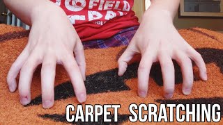 FAST AND AGGRESSIVE CARPET SCRATCHING ASMR looped [upl. by Susejedairam]