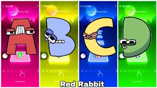 TILES HOP EDM RUSH  Alphabet Lore  A vs B vs C vs D  Who will win [upl. by Liban279]