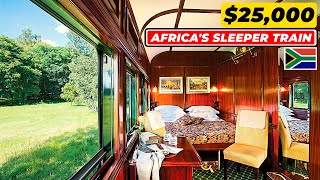 Inside AFRICA’s Most Expensive amp Ultra Luxury SLEEPER TRAIN [upl. by Adnawaj]