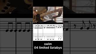 swim 04 Limited Sazabysベース弾いてみたtab譜 ベース 弾いてみた swim 04limitedsazabys [upl. by Ledniahs]