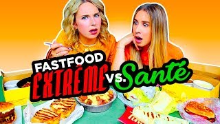 ON GOÛTE DU FASTFOOD EXTRÊME VS SANTÉ  2e peau [upl. by Eselahs]