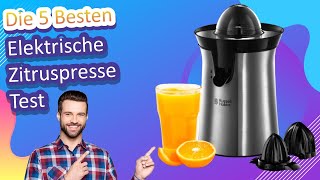 Die 5 Besten Elektrische Zitruspresse Test [upl. by Yboc630]