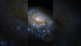 SPECTACULAR SPIRAL GALAXY CAPTURED BY THE HUBBLE SPACE TELESCOPE shorts [upl. by Annonyw]