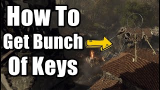 Resident Evil 4 Remake How To Get Bunch Of Keys  All Library Treasures Locations [upl. by Radek]