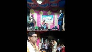 On the stage of Jampali Ecoicia 21 day  baby Debansi as guest  Famous musician of west Odisha [upl. by Florie]