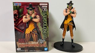 Unboxing ONE PIECE FILM RED DXF THE GRANDLINE MEN vol11 Bartolomeo Figure [upl. by Anoet]