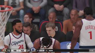 【2K25 NBA Full】Cleveland Cavaliers vs Los Angeles Clippers Current [upl. by Jade]