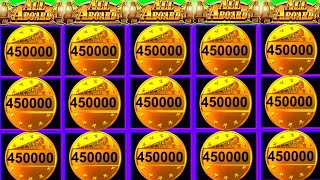 ★★JACKPOT HANDPAY★★500 BETS★★ALL ABOARD HIGH LIMIT SLOT MACHINE BUENO DINERO MUSEUM SLOTS KONAMI [upl. by Esmeralda331]